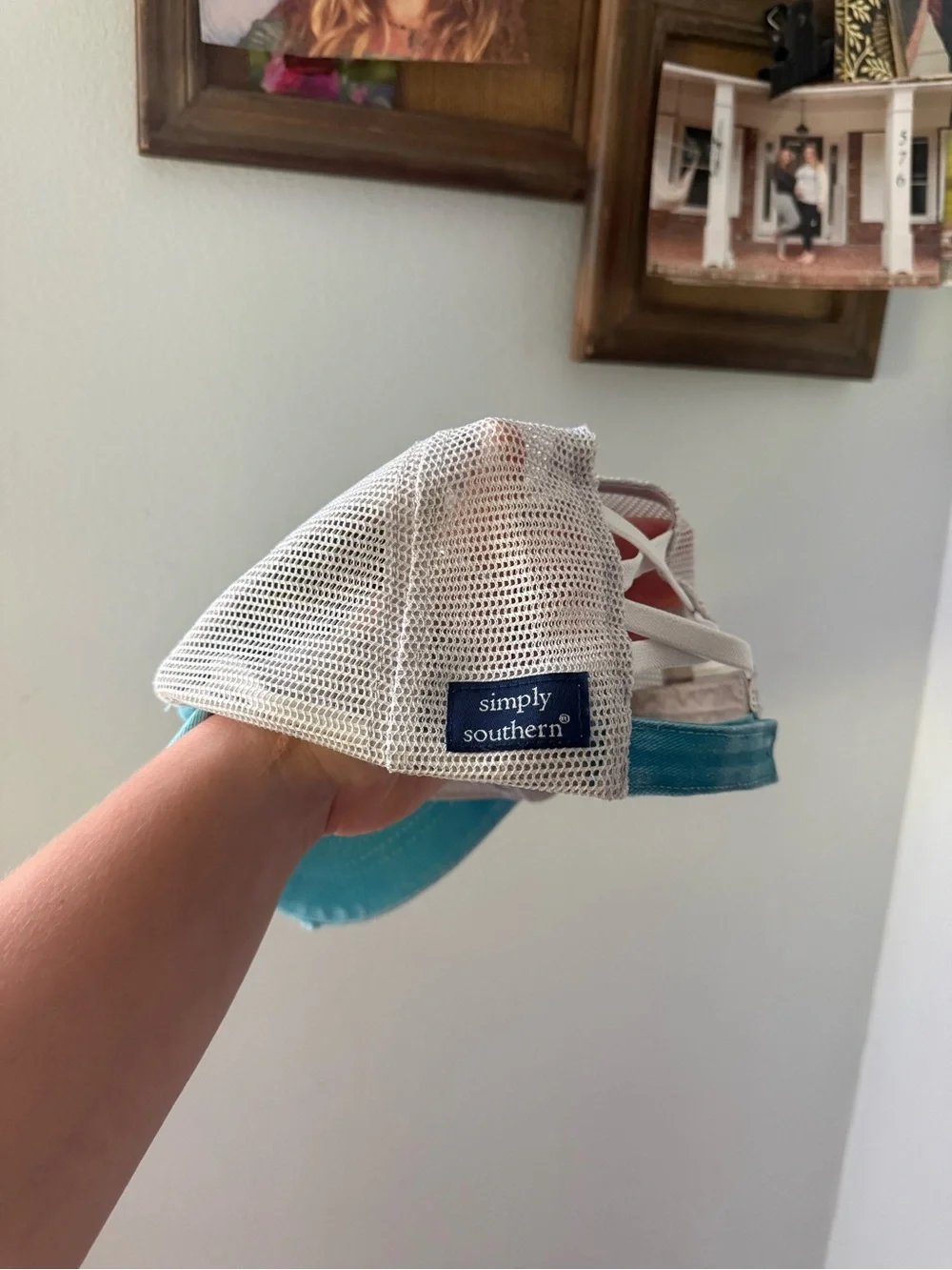 Simply Southern Teal 'Sun Kissed' Mesh Back Hat
